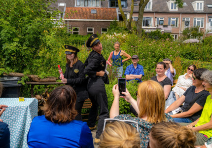 Culturele tocht door de wijk