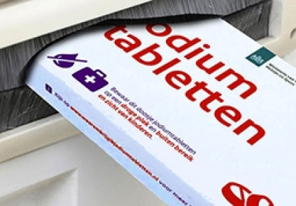 Verspreiding jodiumtabletten