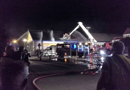 Grote brand in Zutphen