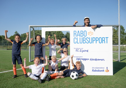 Clubs in Apeldoorn en omgeving ontvangen samen €275.000 van Rabo ClubSupport!