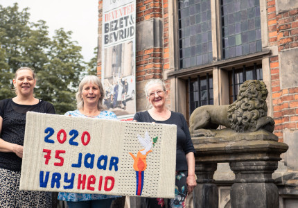 Sjaal symbool voor bevrijding