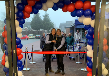 Drukte van belang bij heropening filiaal in Apeldoorn