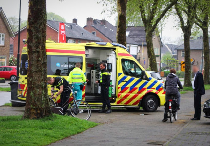 Fietser gewond na val
