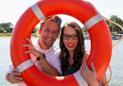 Karin en Dennis lopen voor Spierfonds
