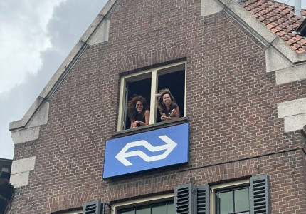 Skylines op het station
