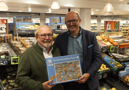 Albert Heijn viert jubileum met unieke puzzel