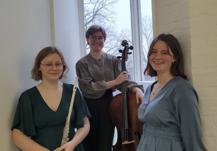 Jong talent speelt klassieke kamermuziek