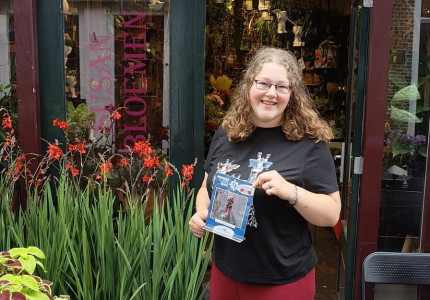 Puzzelen tijdens het shoppen