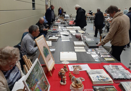 Grote beurs voor verzamelaars