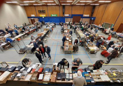 Grote beurs voor verzamelaars