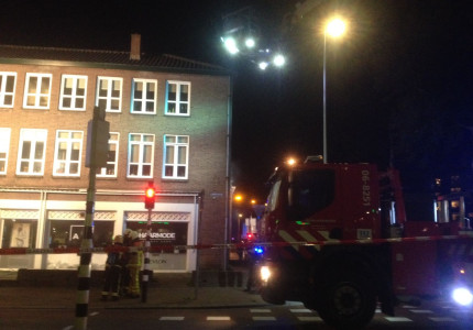 Schade door brand in kapsalon