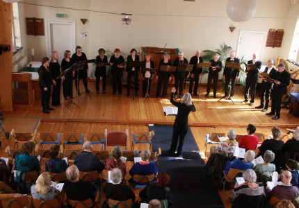 Vijf eeuwen koormuziek in één concert