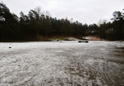 Winterse fietstocht