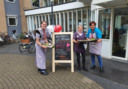 Haring happen voor zorgcentrum Humanitas in Deventer