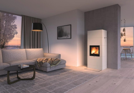 Accumulerende houtkachels slaan warmte 24 uur op