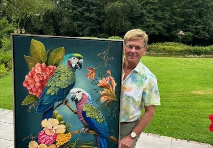 Expositie schilderijen voor ALS