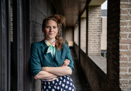 De surrealistische rollerdisco van Mette Sterre