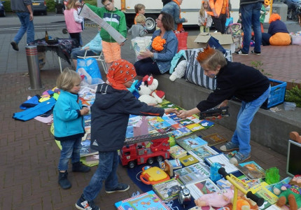 Koninklijke kinderkleedjesmarkt