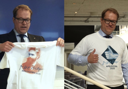 Wethouder Maarten van Vierssen maakt kennis met plannen en ambities van Stichting Röntgen Apeldoorn