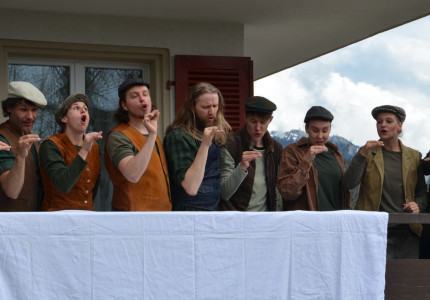 Theatervoorstelling Easter Passion in de Goede Herderkerk