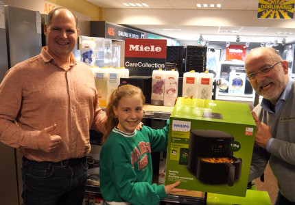 Blijer met een Airfryer