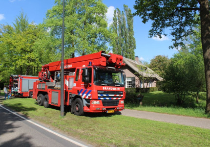 Brand in Spouwmuur