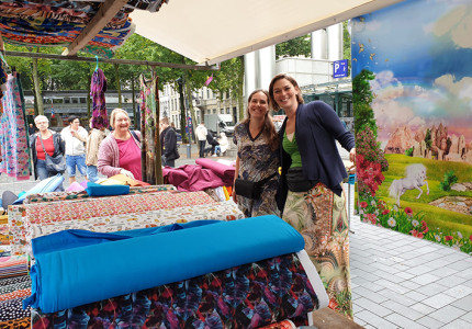 Stoffenmarkt in Deventer