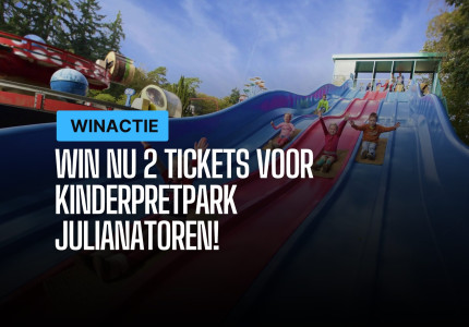 Win 2 tickets voor Kinderpretpark Julianatoren