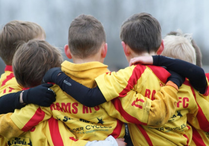 Open Veld bij de Rugby tijdens Nationale Sportweek