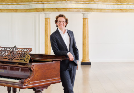 Toppianist op het Baderorgel