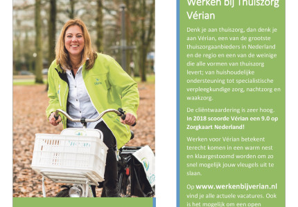 Werken bij Thuiszorg Vérian