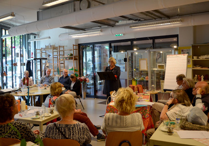 Rebelse middag in Schrijverscafé