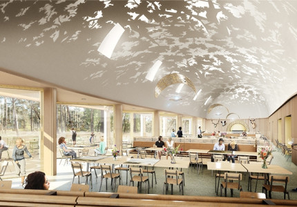 Koning opent nieuwe Park Paviljoen