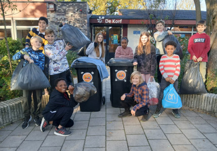 De Korf leert leuk recyclen