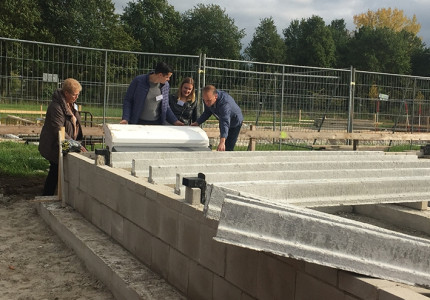 Bouw Park Helbergenofficieel van start
