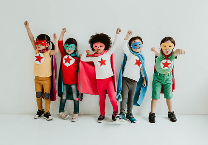 Oproep aan kleine en grote superhelden
