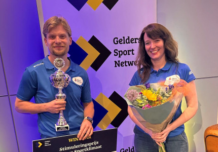 Sportservice Apeldoorn wint Stimuleringsprijs én Kindervakjuryprijs: dubbele waardering voor vernieuwend beweegidee