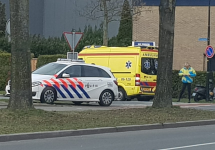 Scooterrijder gewond na aanrijding