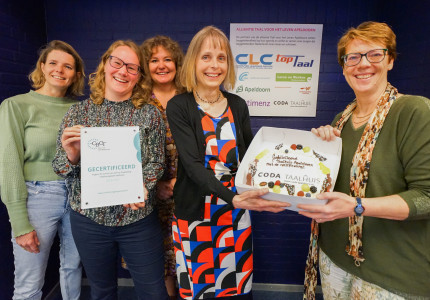 Taalhuis Apeldoorn gecertificeerd