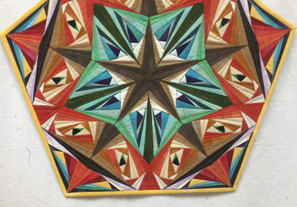 Expositie quilten in Oene