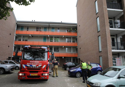 Rookontwikkeling door pannetje op vuur in flatwoning Apeldoorn