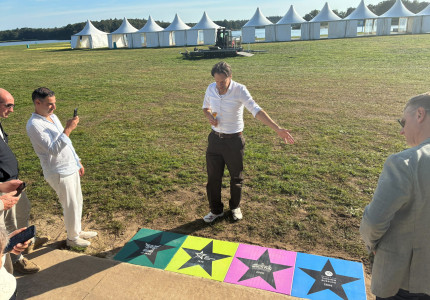 Thermen Bussloo vereeuwigd in Walk of Fame op recreatiegebied Bussloo