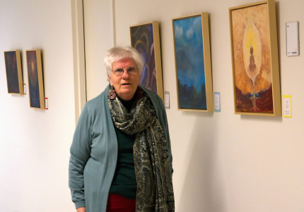 Kleurrijke werken in ziekenhuis