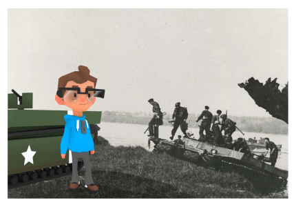 Bertje beleeft bevrijdingsoperatie in appgame voor de jeugd