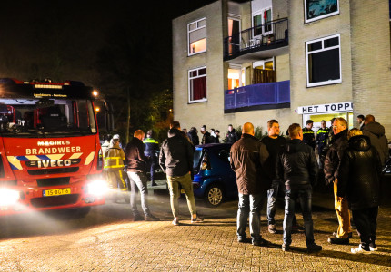 Bewoners korte tijd hun woning uit in verband brand