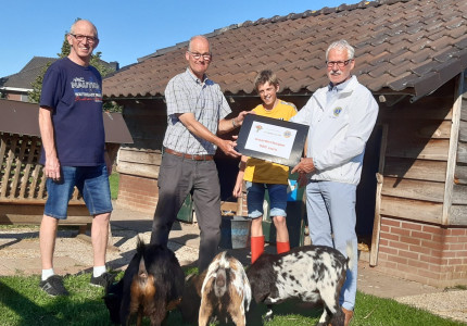 Donaties voor dierenweides in Zutphen en Warnsveld