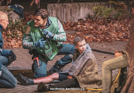 Hulpdiensten oefenen grote brand met elf slachtoffers in Ugchelen