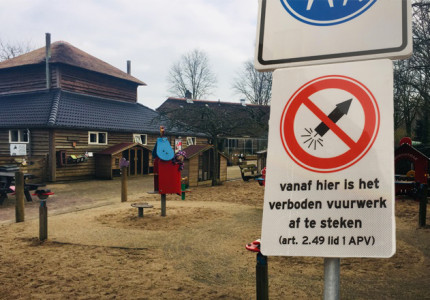 Kinderboerderijen vuurwerkvrij