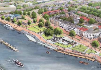 Gemeente Zutphen en waterschap werken samen verder aan IJsselkade