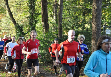 Hardlopen door prachtige natuur